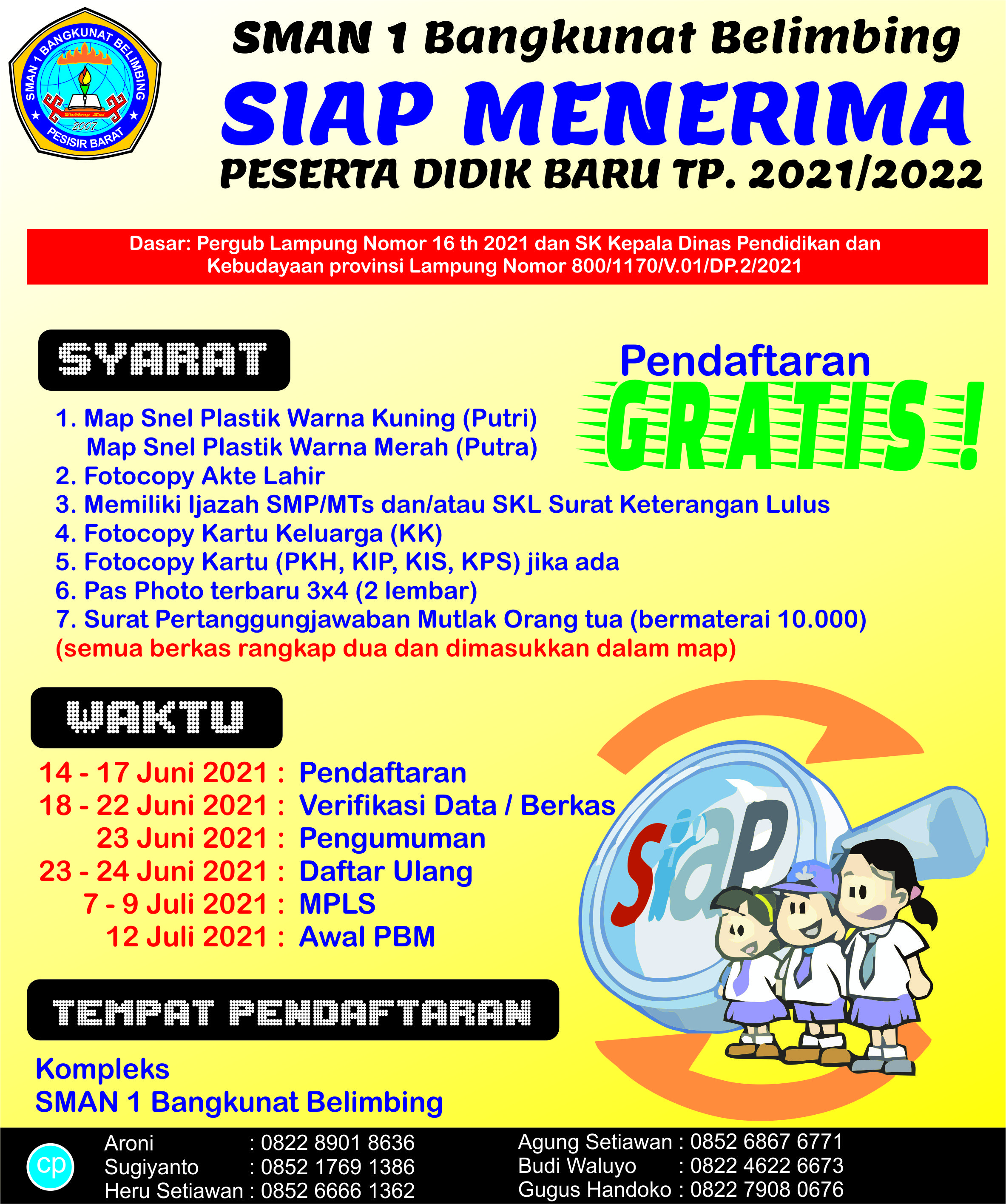 SMANSABB Siap PPDB 2021/2022