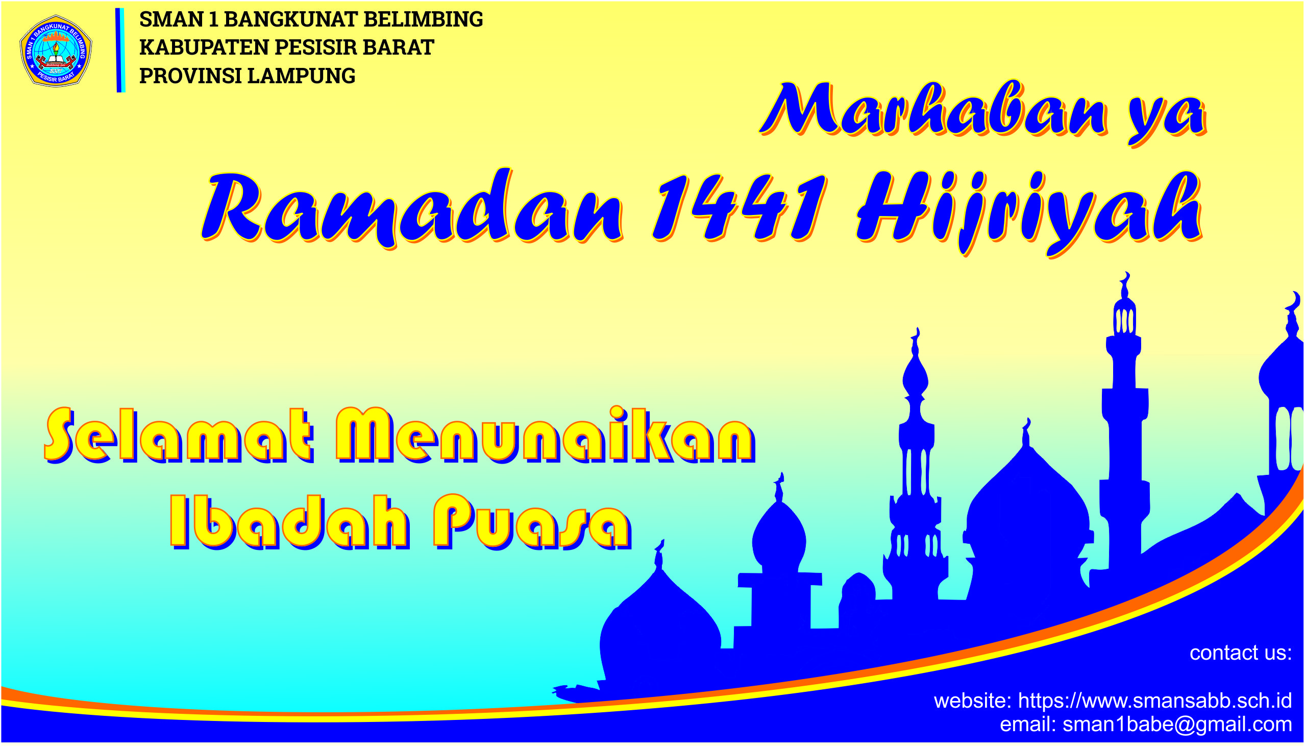 SIAP MENYAMBUT RAMADAN 1441 HIJRIYAH