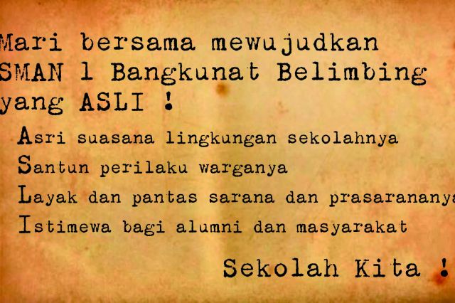 MEWUJUDKAN CITA-CITA BERSAMA